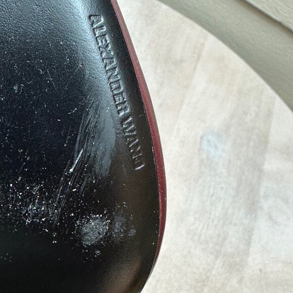 Alexander Wang Kim Oxblood Womens Boots Size 38.5 EU Burgundy Boot RARE - Picture 13 of 16